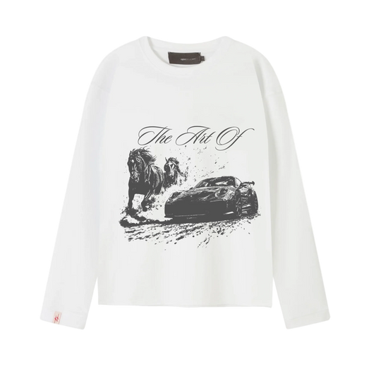 The Art of "Horse Power" Long sleeve