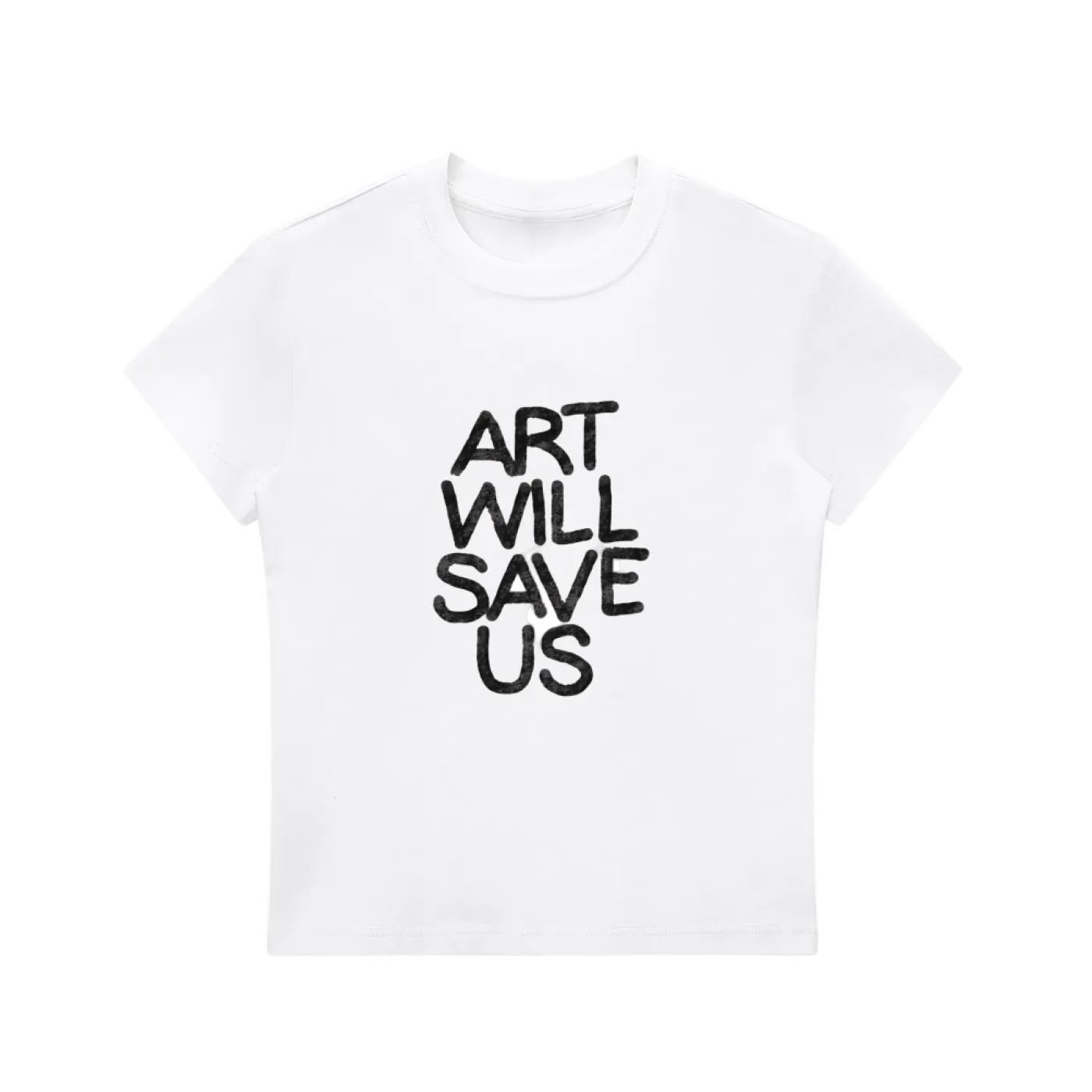 "Art Will Save Us" Baby Tee