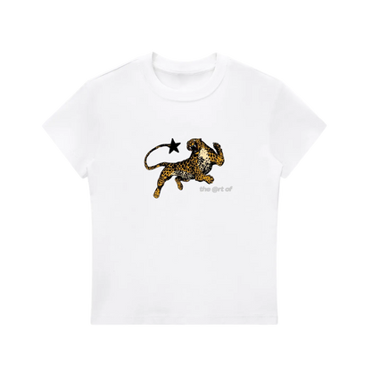 Leopard "Art Of" Baby Tee