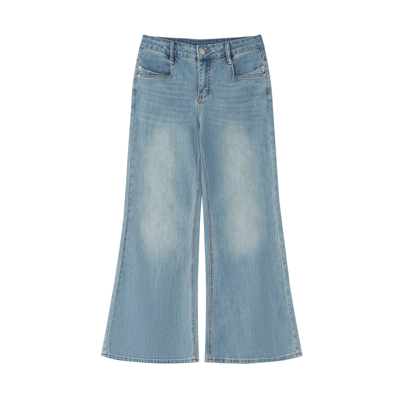 Womens Vintage Flared Jeans