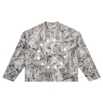 Unisex Tree Camo Waffle T-Shirt