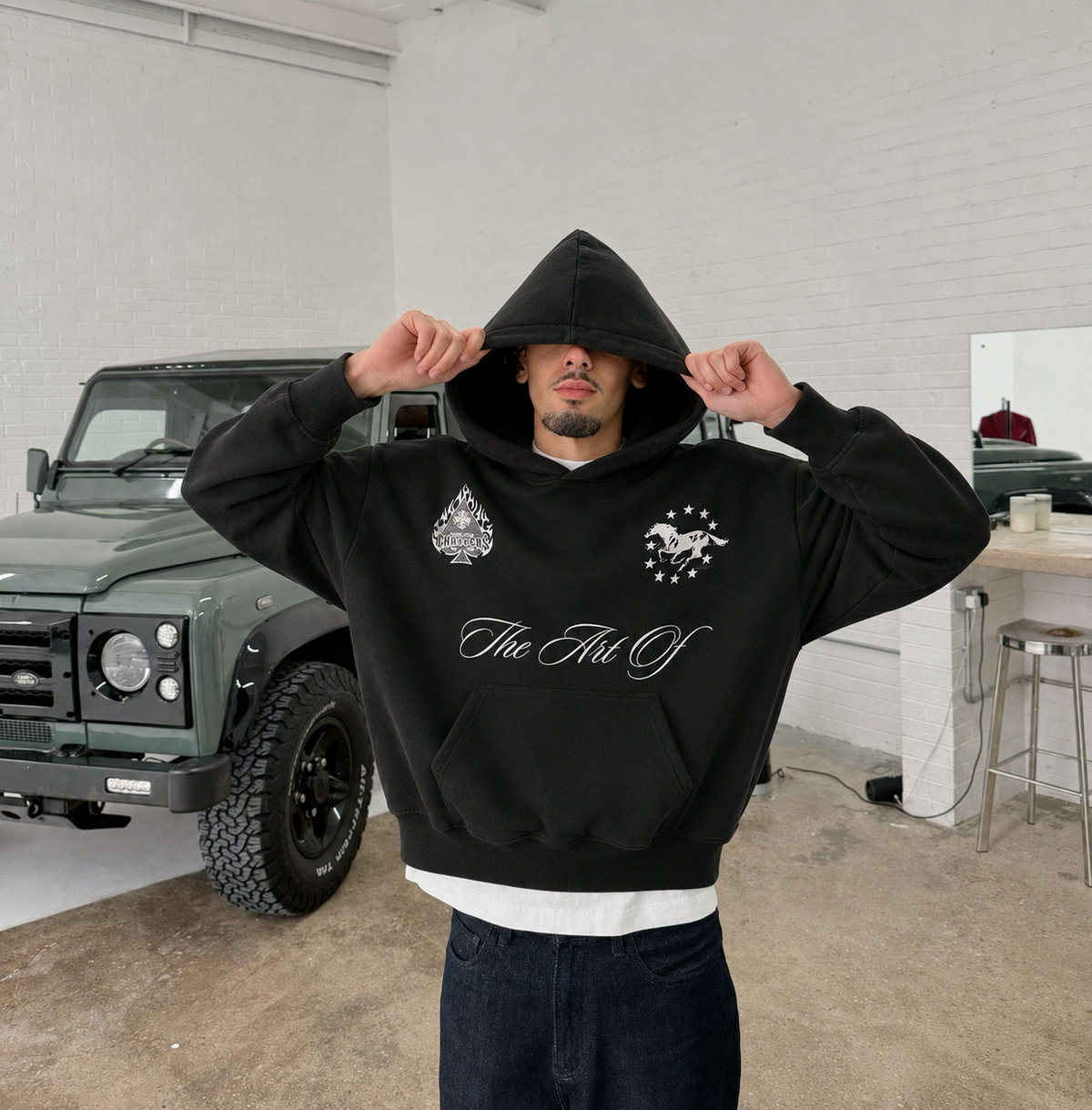 Art Of Vintage Polo Hoodie