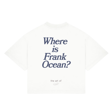 “Where is” Art Boxy Tee