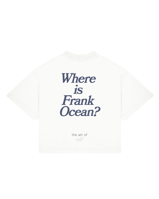 “Where is” Art Boxy Tee