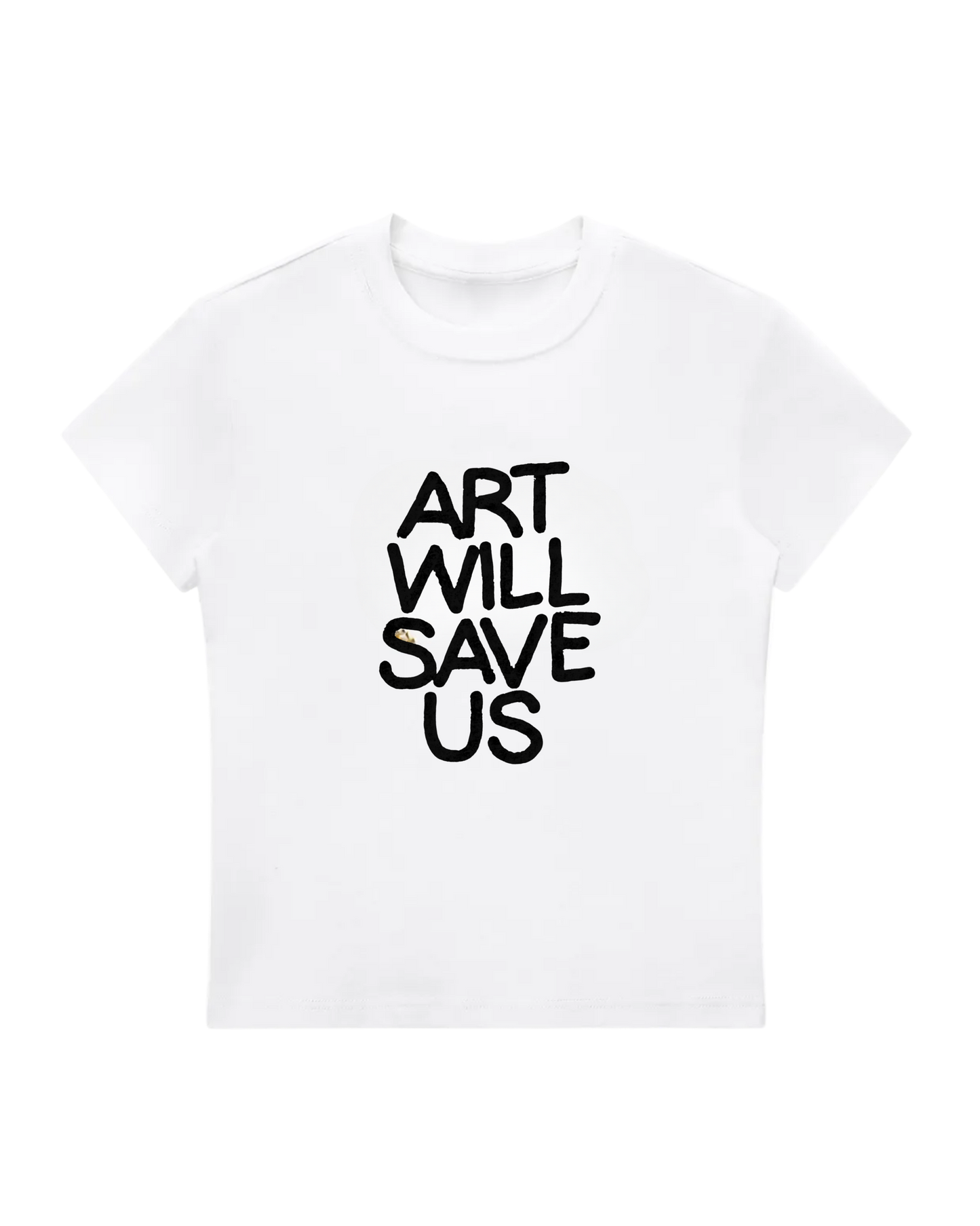 "Art Will Save Us" Baby Tee