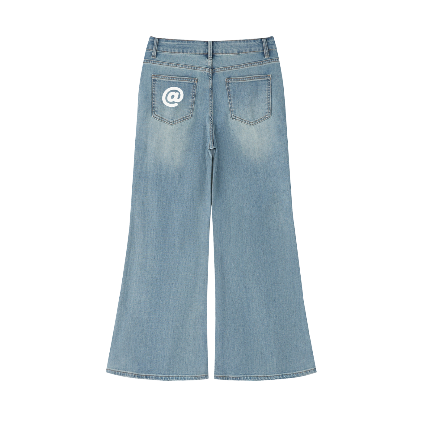 Womens Vintage Flared Jeans
