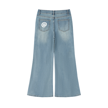 Womens Vintage Flared Jeans